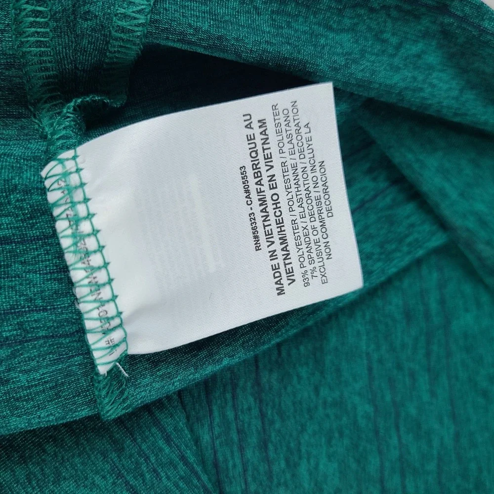 Nike Golf Polo Shirt Mens XL Dark Green Dri Fit Performance Short Sleeve